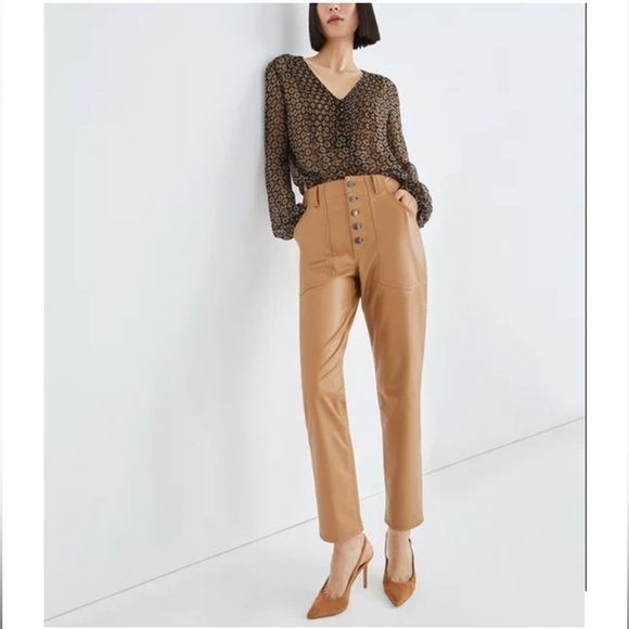 NEW! Veronica beard Lowell Token-Print Blouse ✨size 4 NWT! - Picture 1 of 9